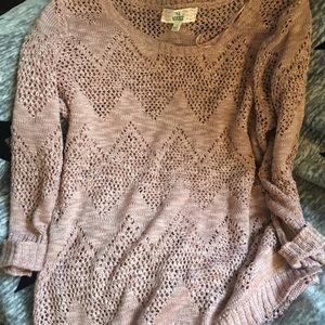 Crochet sweater